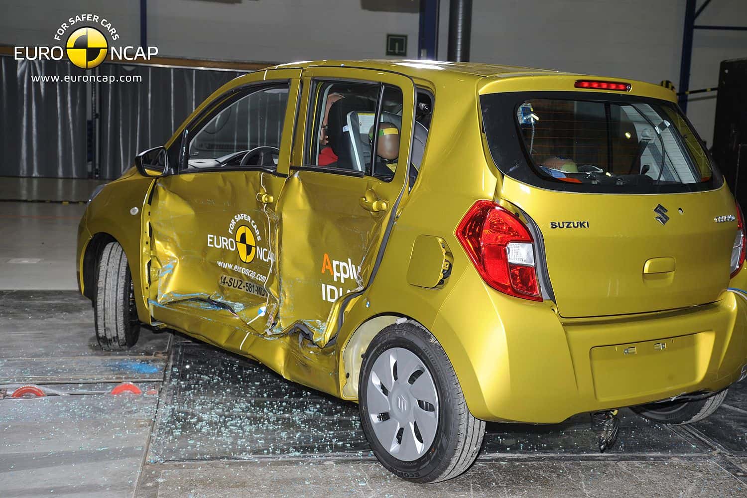 EuroNCAP Crashest Suzuki Celerio