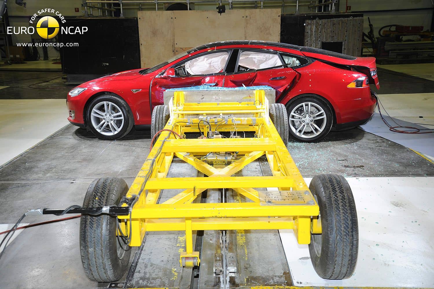 EuroNCAP Crashest Tesla Model S