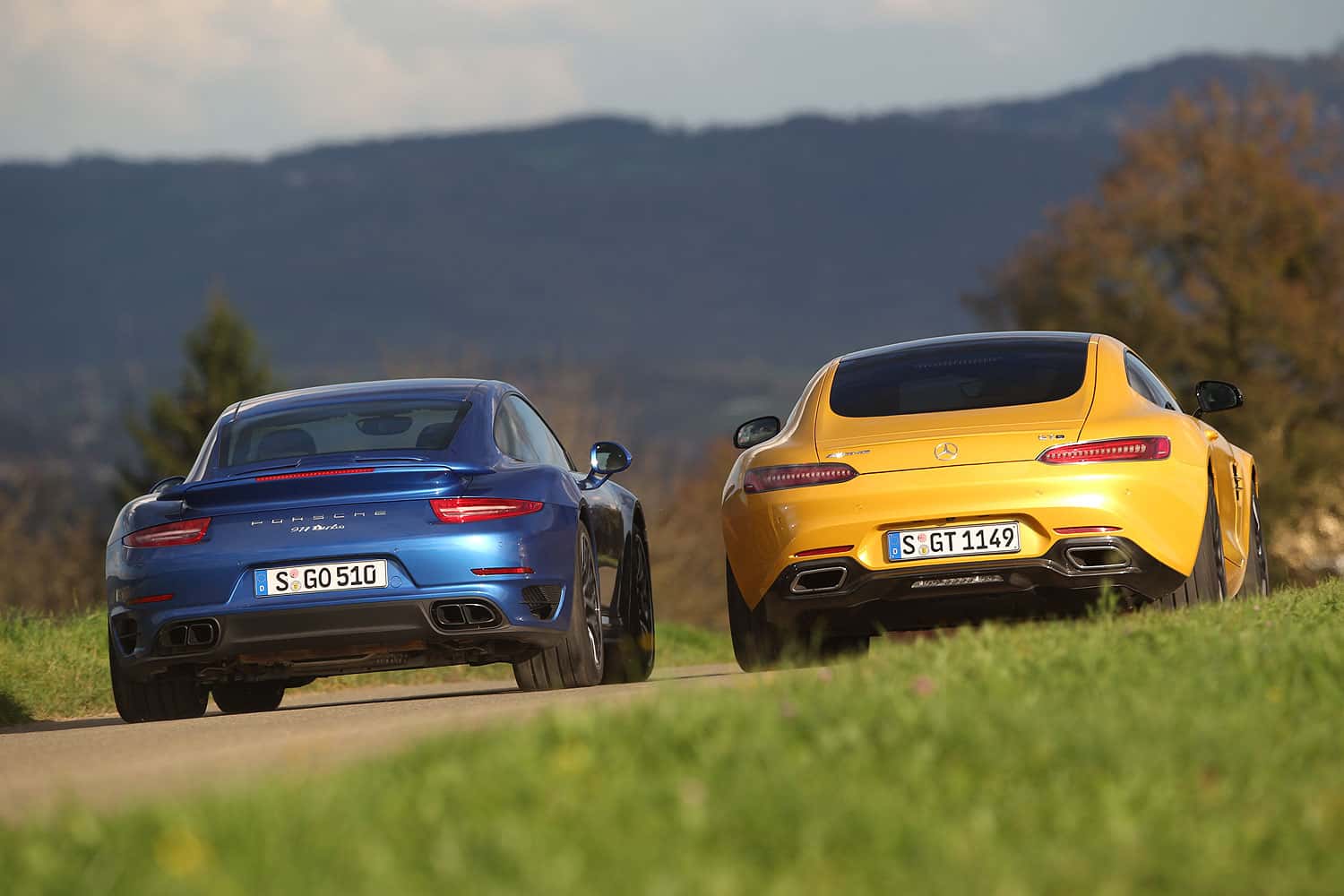 11/2014, Porsche 911 trifft Mercedes AMG GT 11/2014, Porsche 911 trifft Mercedes AMG GT