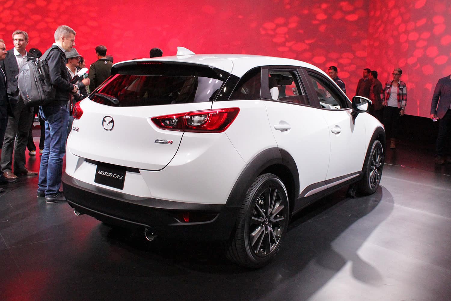 11/2014, Mazda CX-3 Sitzprobe Jochen Knecht