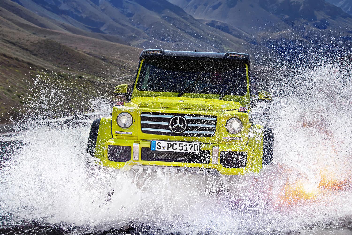 Mercedes G500 4×4²