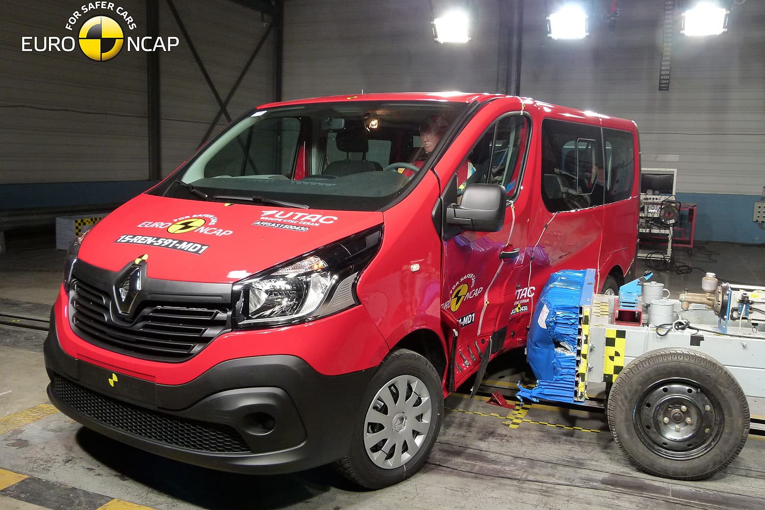 EuroNCAP-Crashtest 02/2015 Renault Trafic