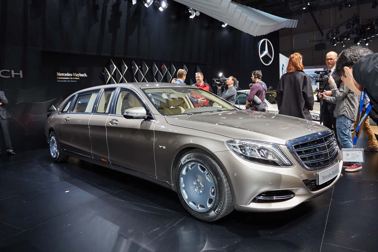 Mercedes-Maybach Pullman auf dem Autosalon Genf
