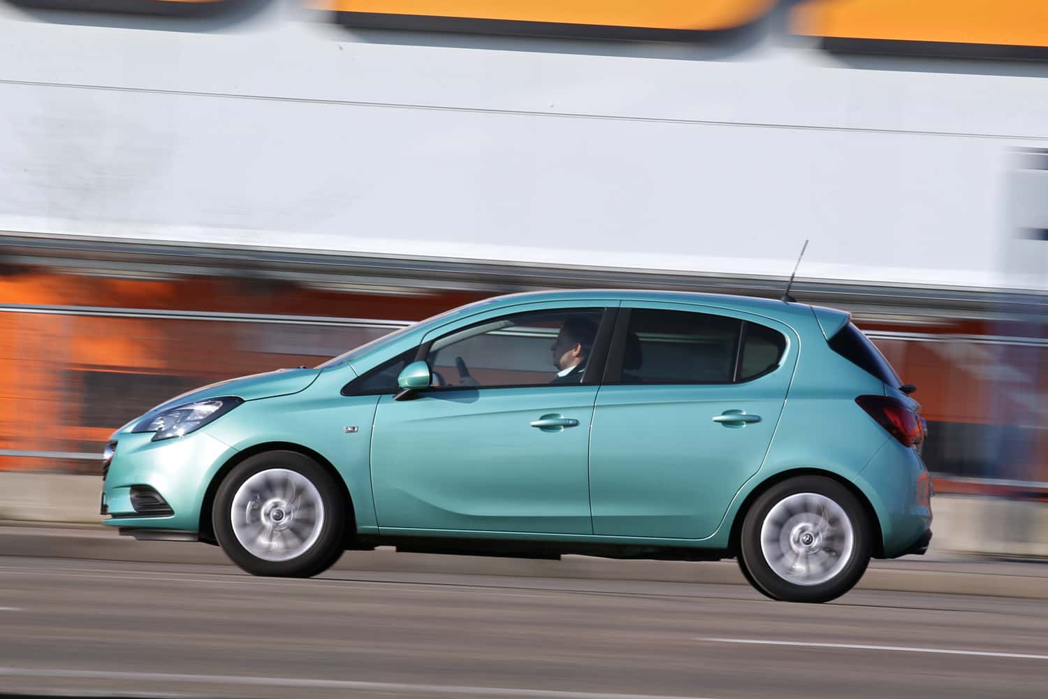 Opel Corsa 1.0 Turbo, Seitenansicht