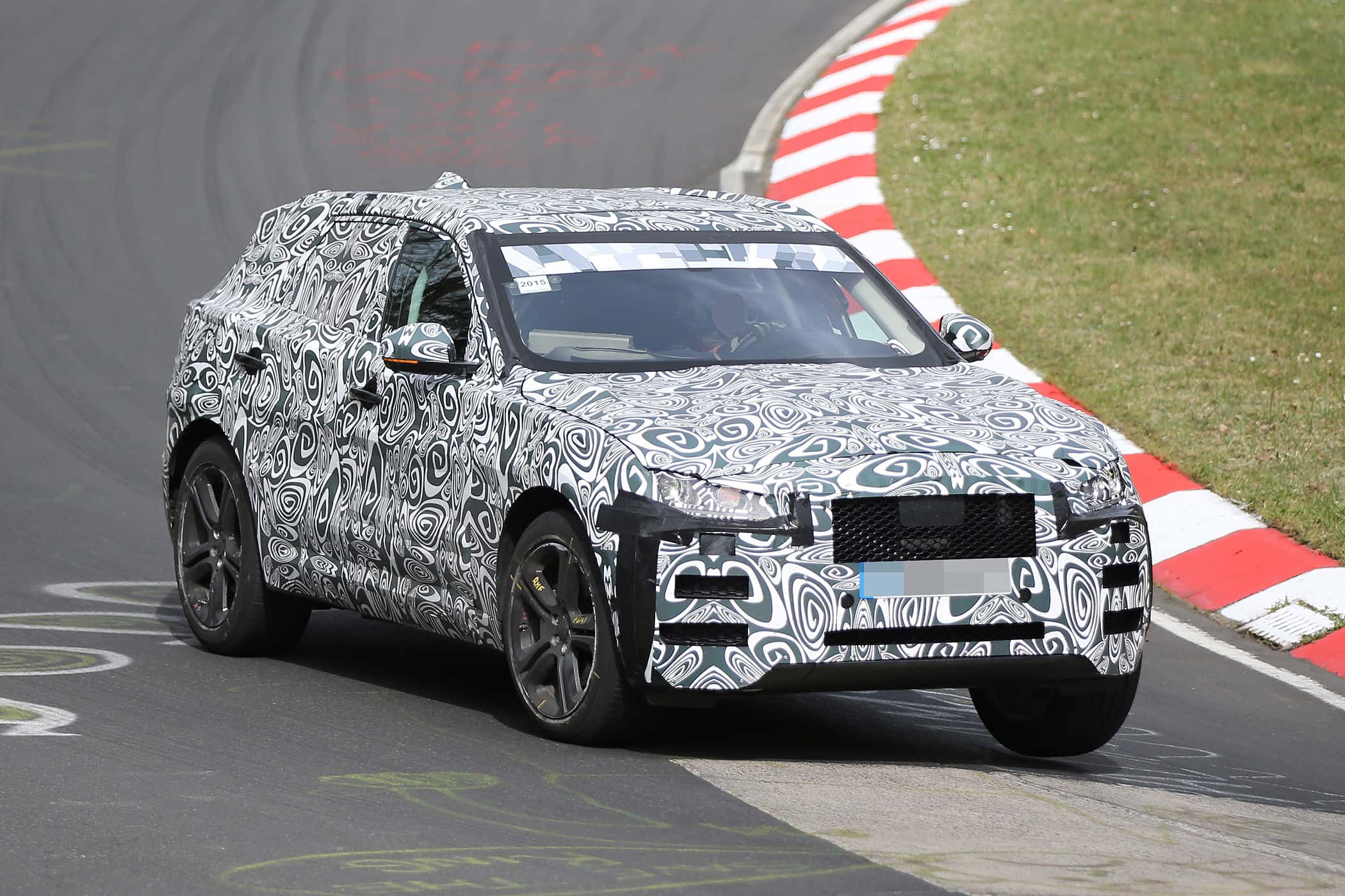 Erlkönig Jaguar F-Pace