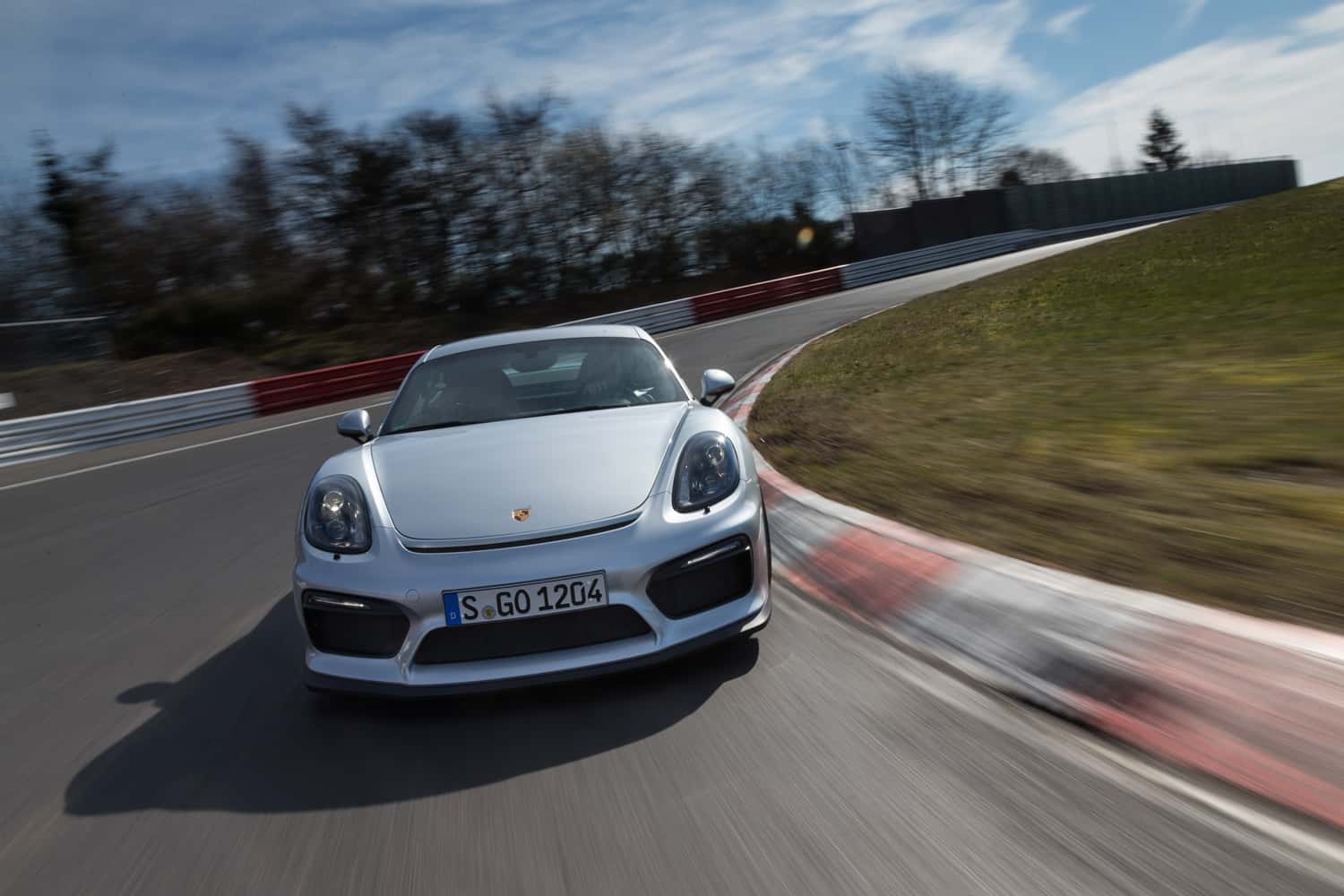 Porsche Cayman GT4, Frontansicht