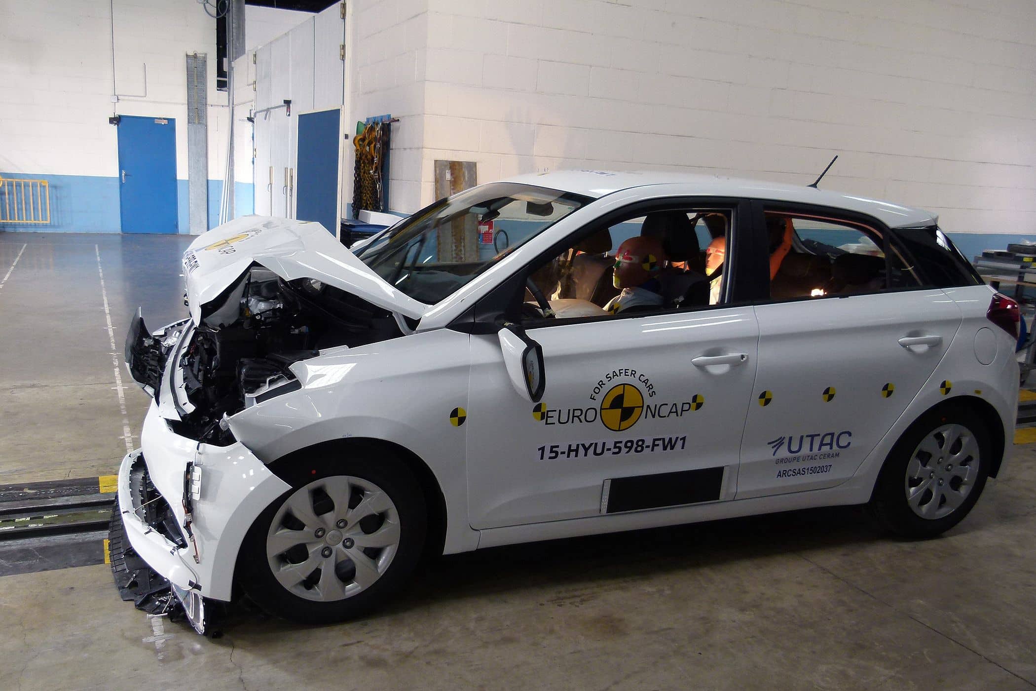 EuroNCAP-Crashtest Hyundai i20
