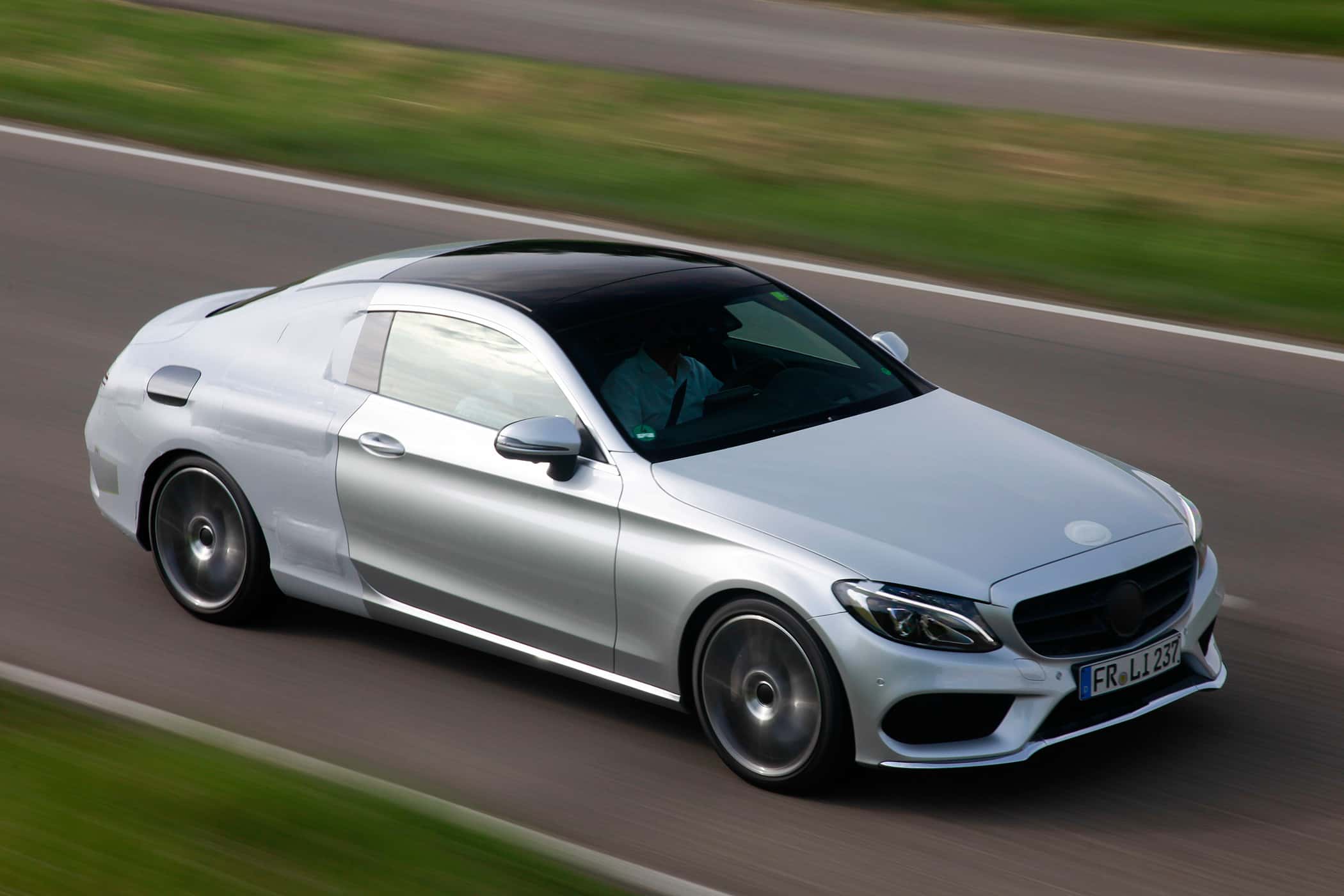 Erlkönig Mercedes C-Klasse Coupé