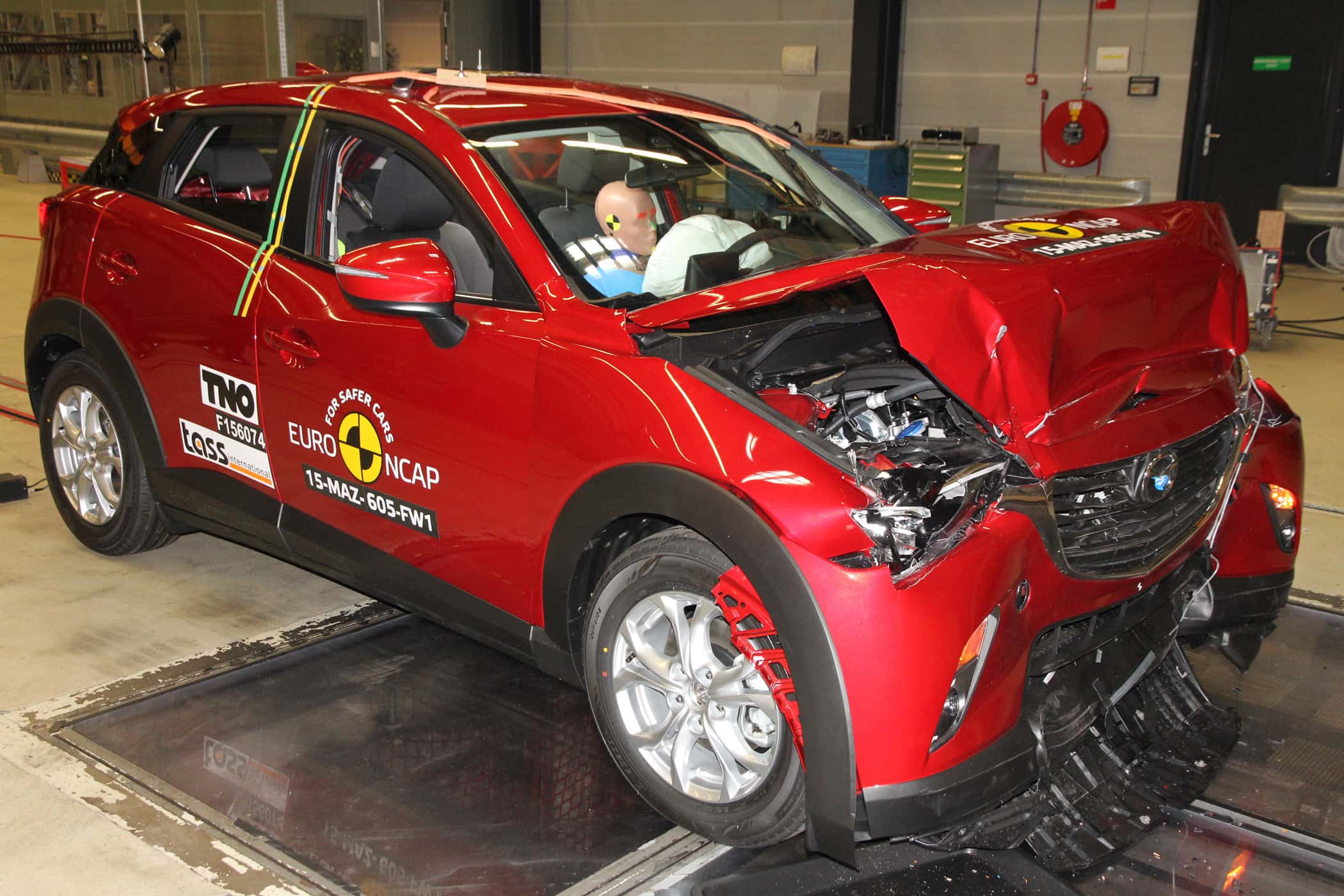 Euro NCAP - Crashtest Mazda CX-3