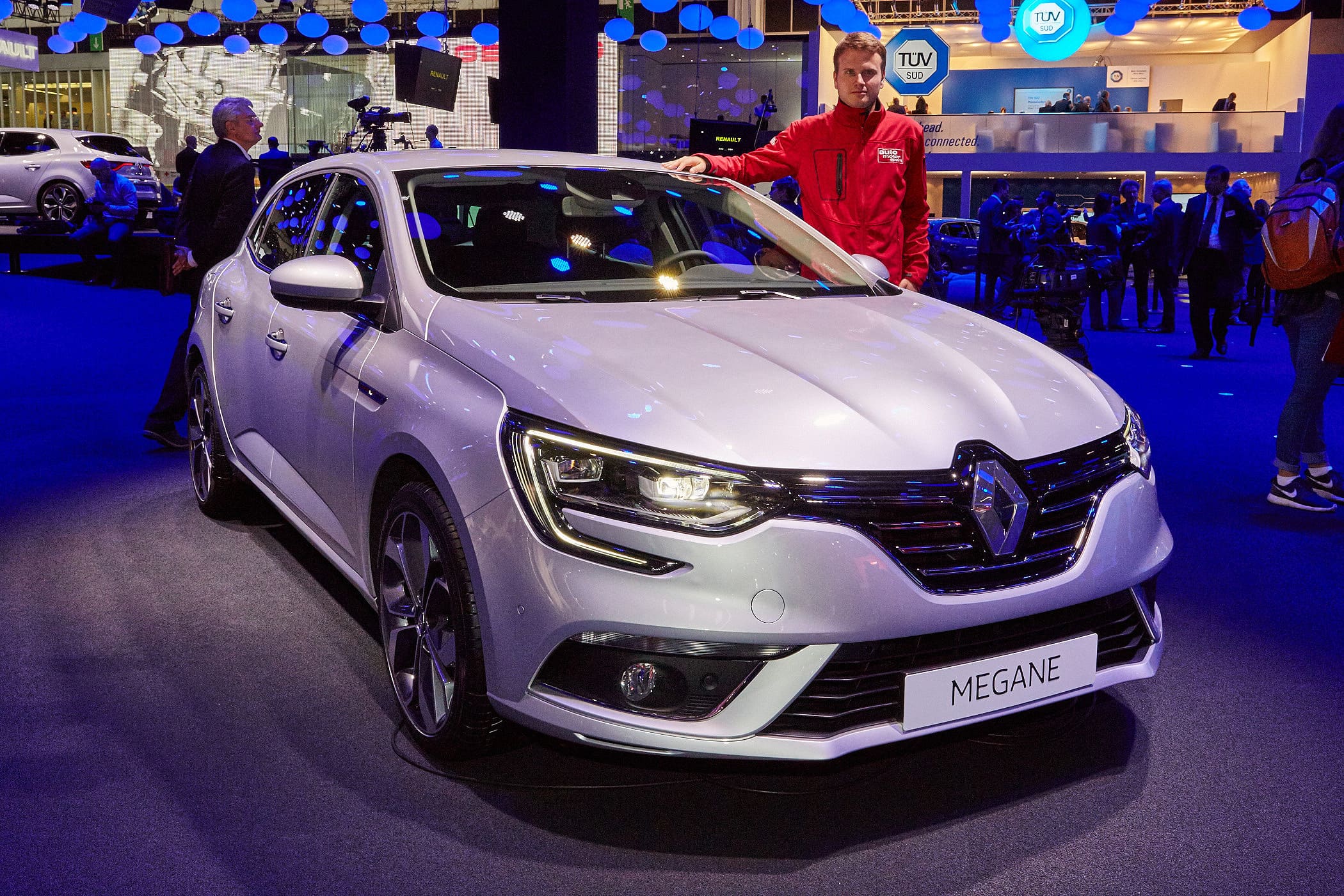 Renault Megane Sitzprobe