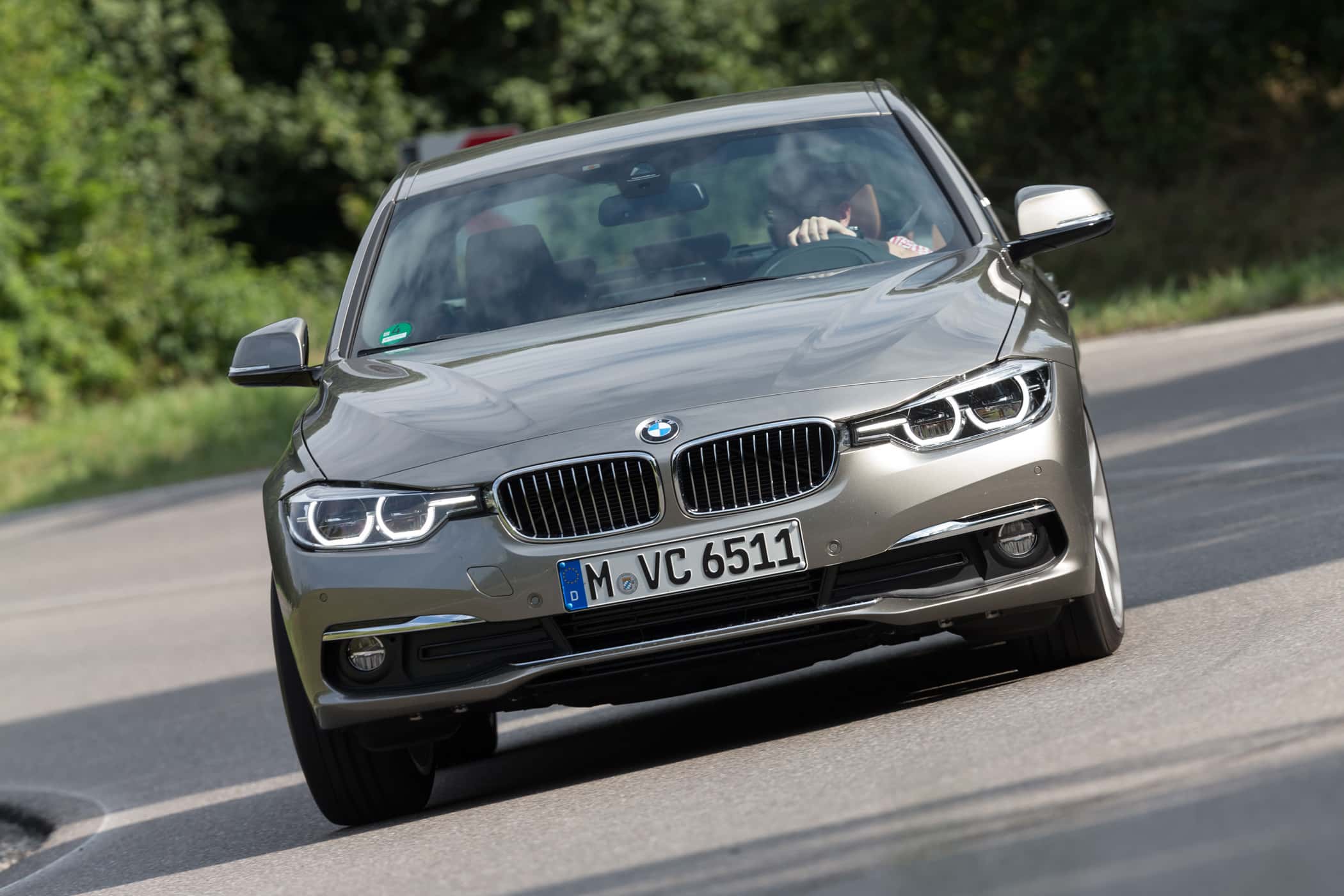 BMW 320d, Frontansicht