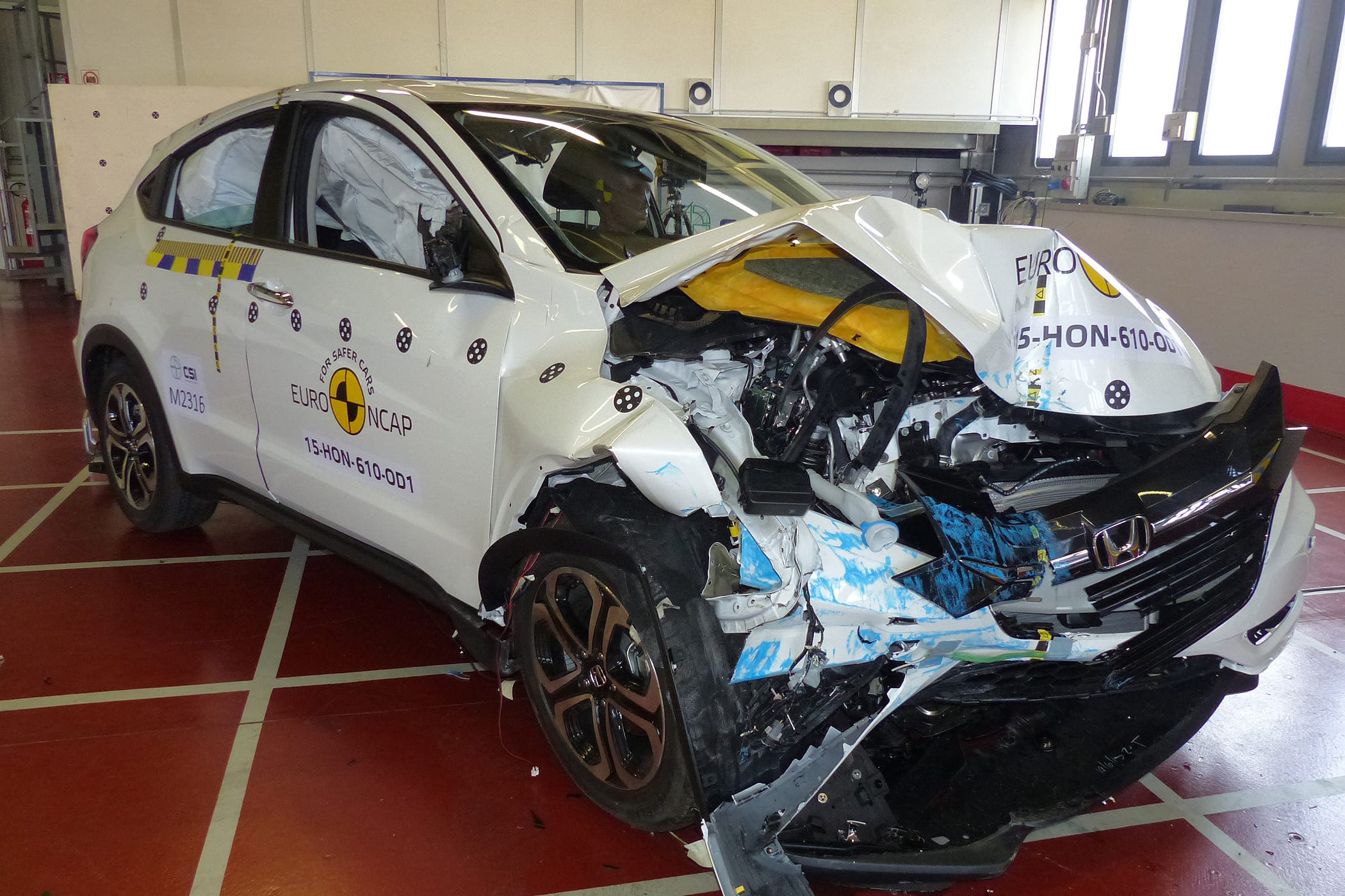 EuroNCAP-Crashtest Honda HR-V