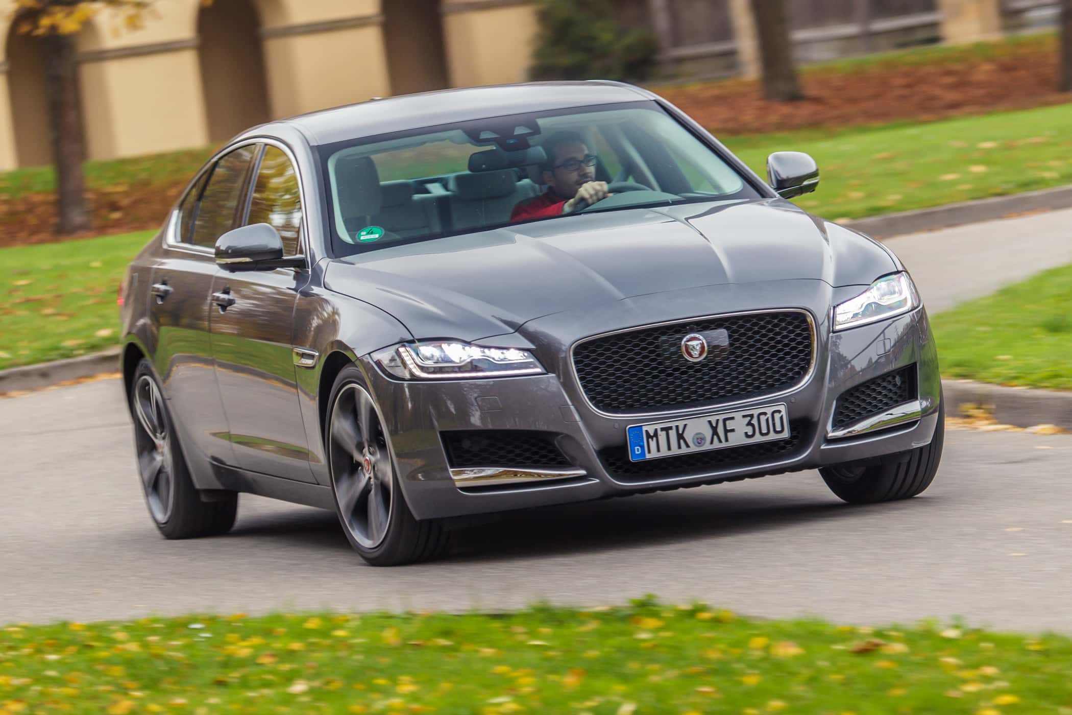 Jaguar XF 30d, Frontansicht
