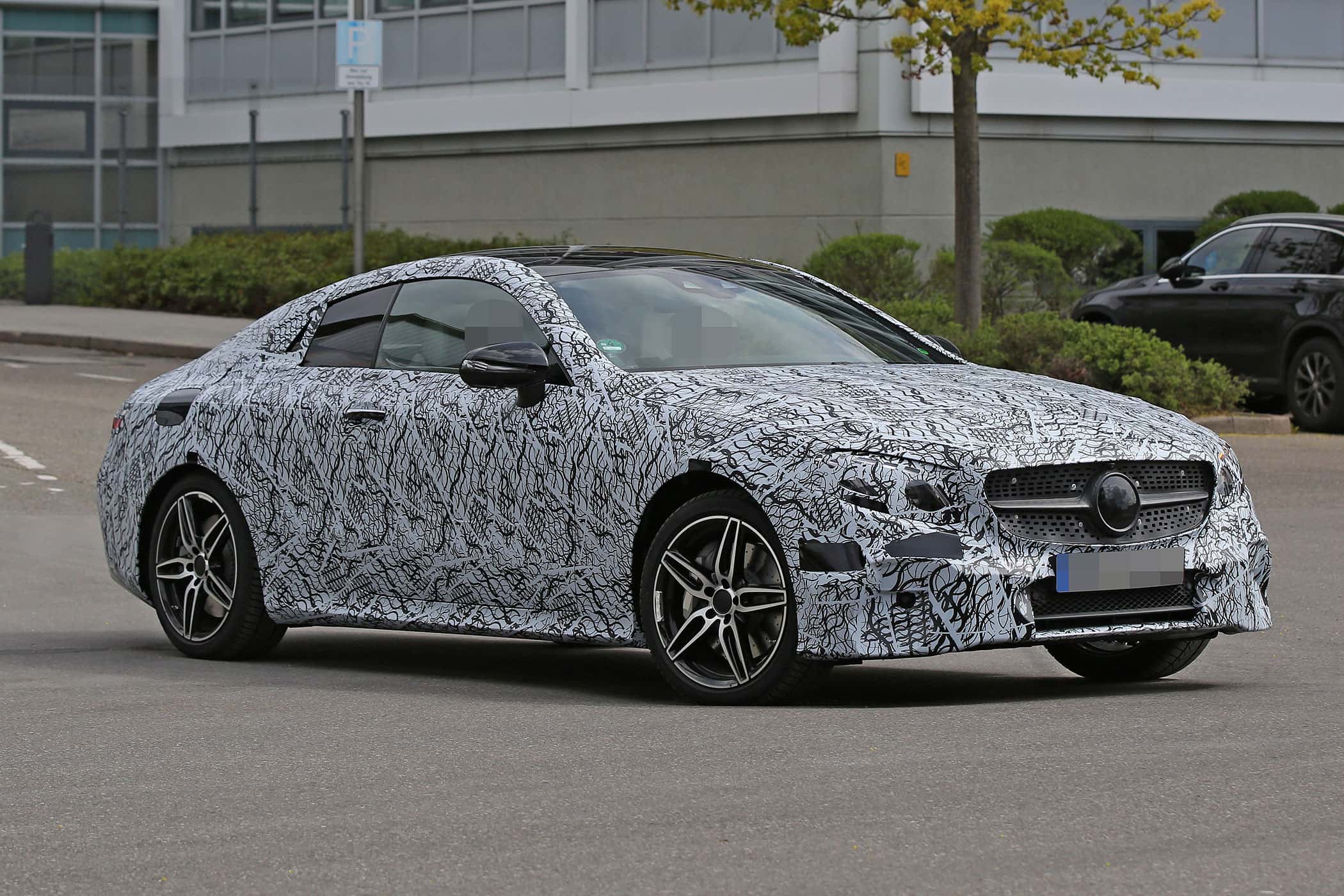 Mercedes E-Klasse Coupé Erlkönig