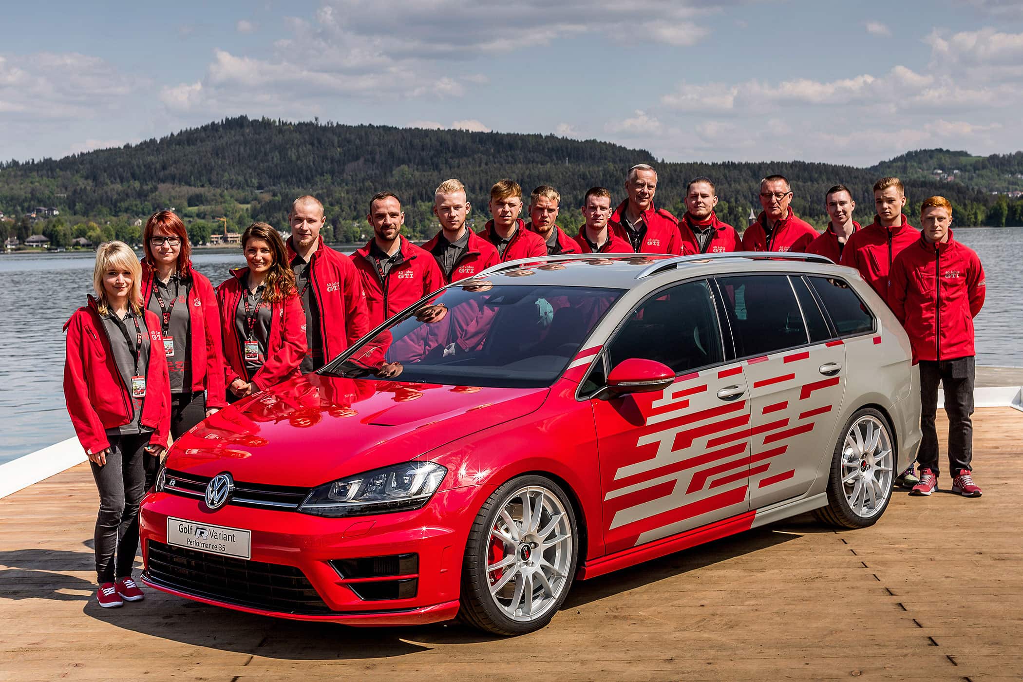 VW Golf R Variant Performance 35 Azubi Wörthersee