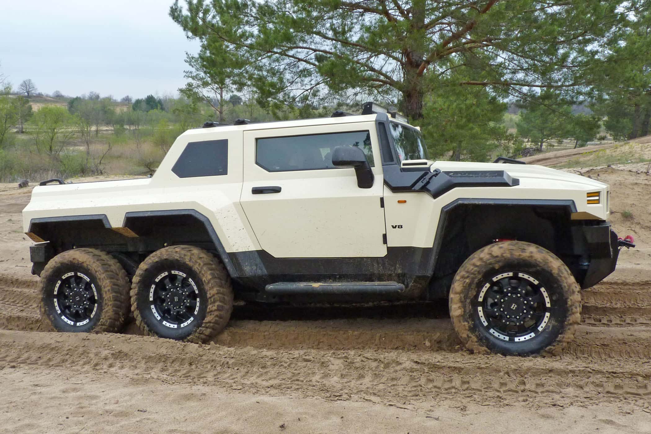 Bureko 6x6 auf Basis Land Rover Discovery 3.0