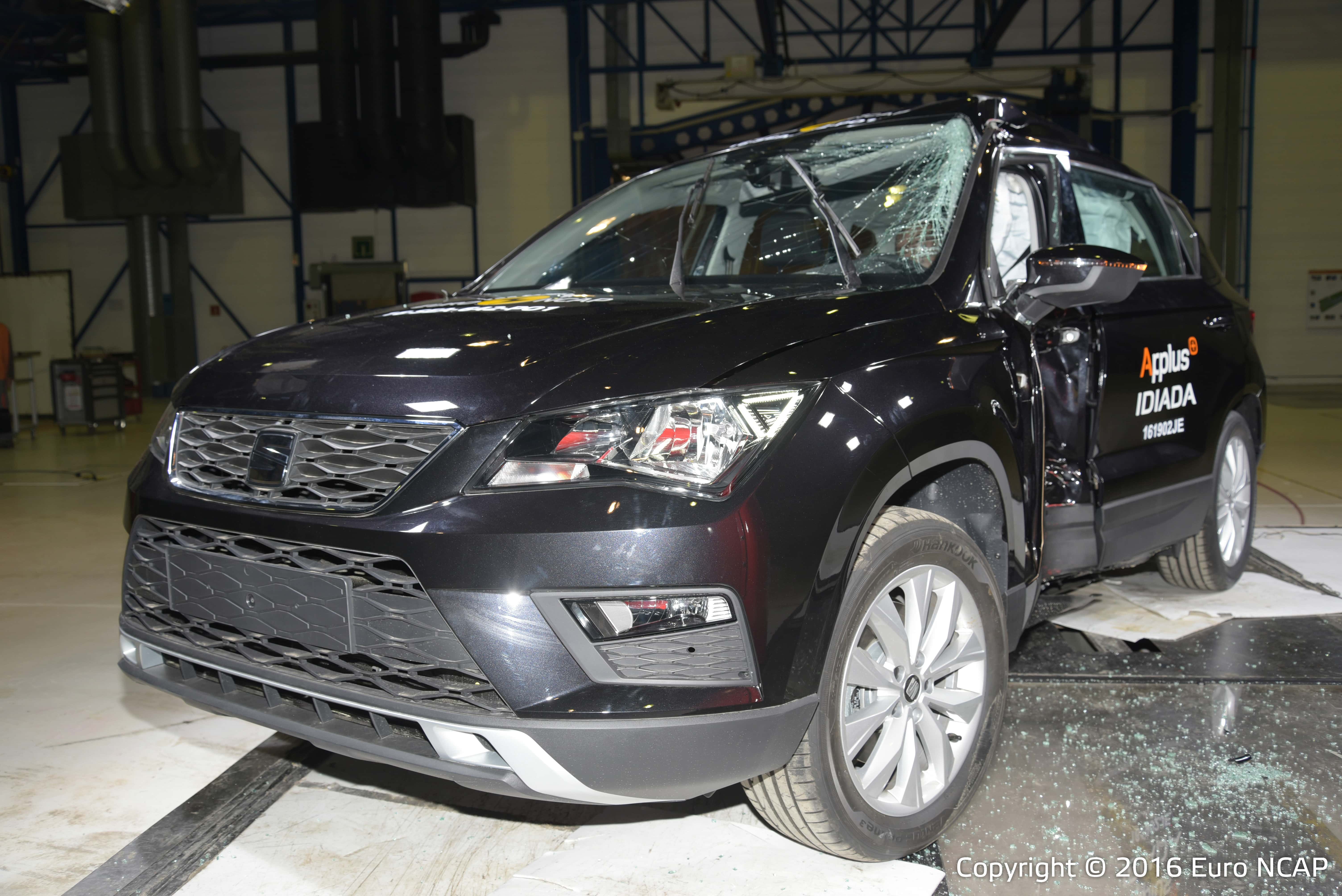 EuroNCAP-Crashtest 2016 Seat Ateca