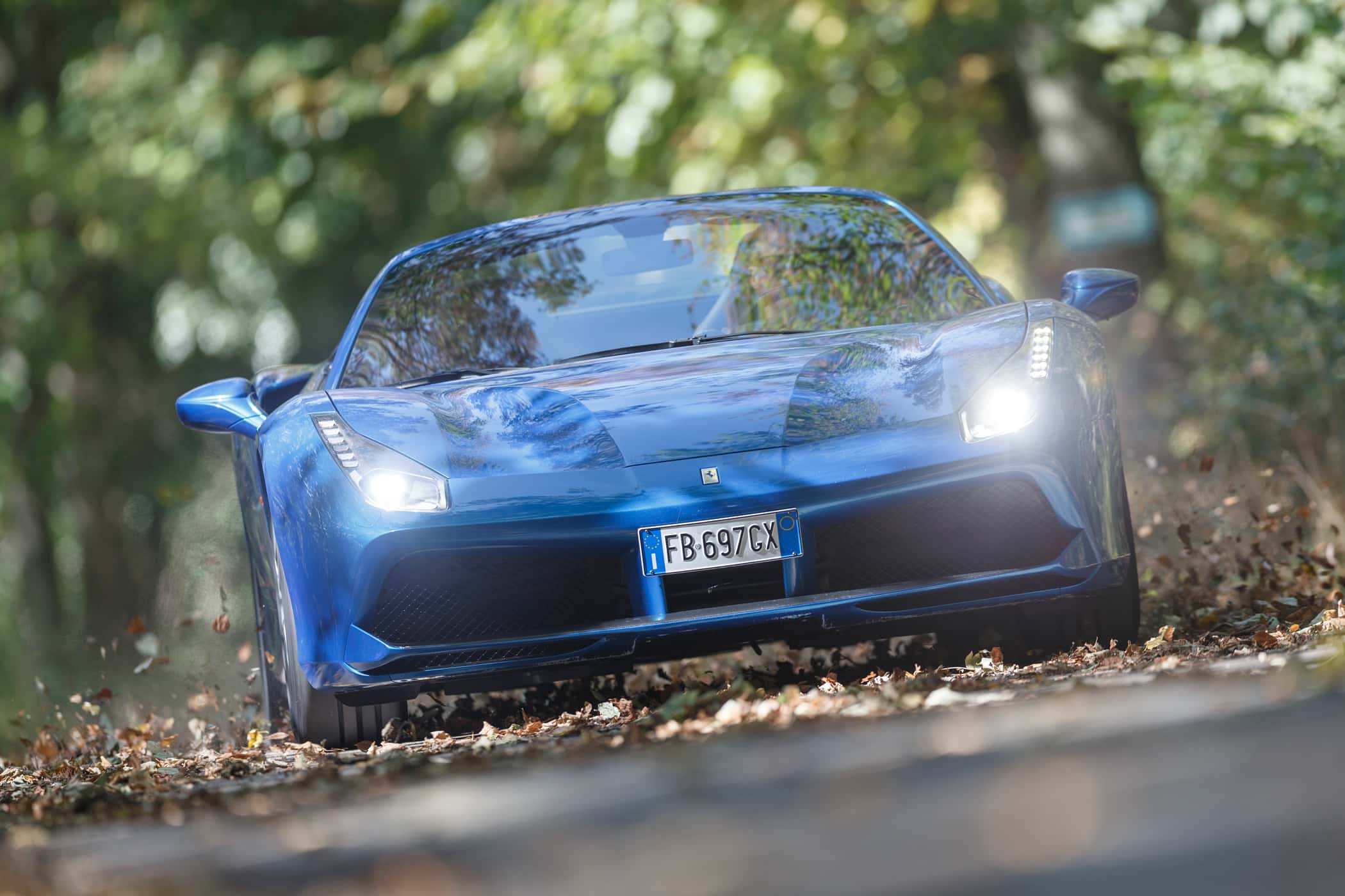 Ferrari 488 Spider, Frontansicht