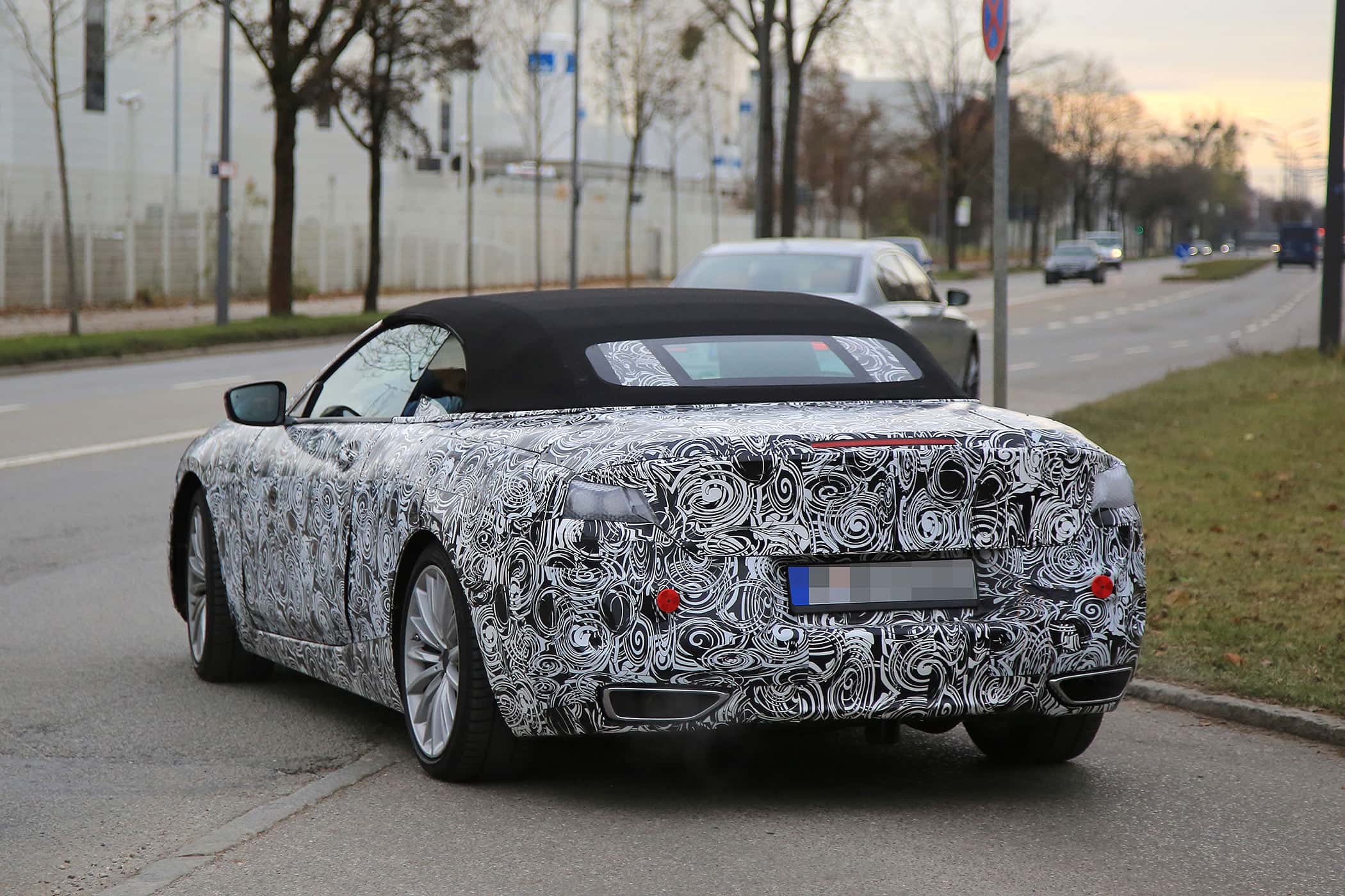 BMW 8er Cabrio Erlkönig