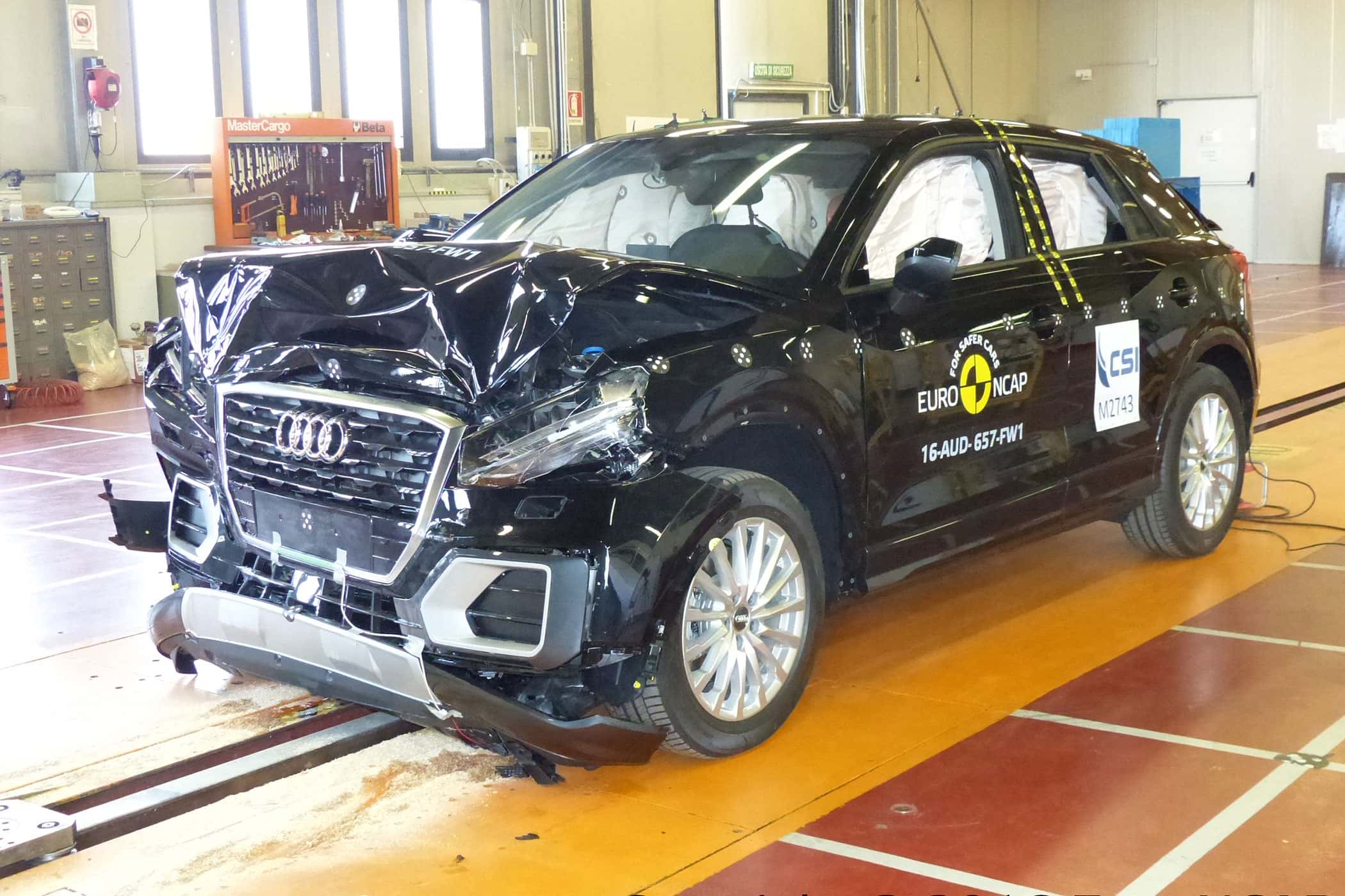 EuroNCAP Crashtest Audi Q2