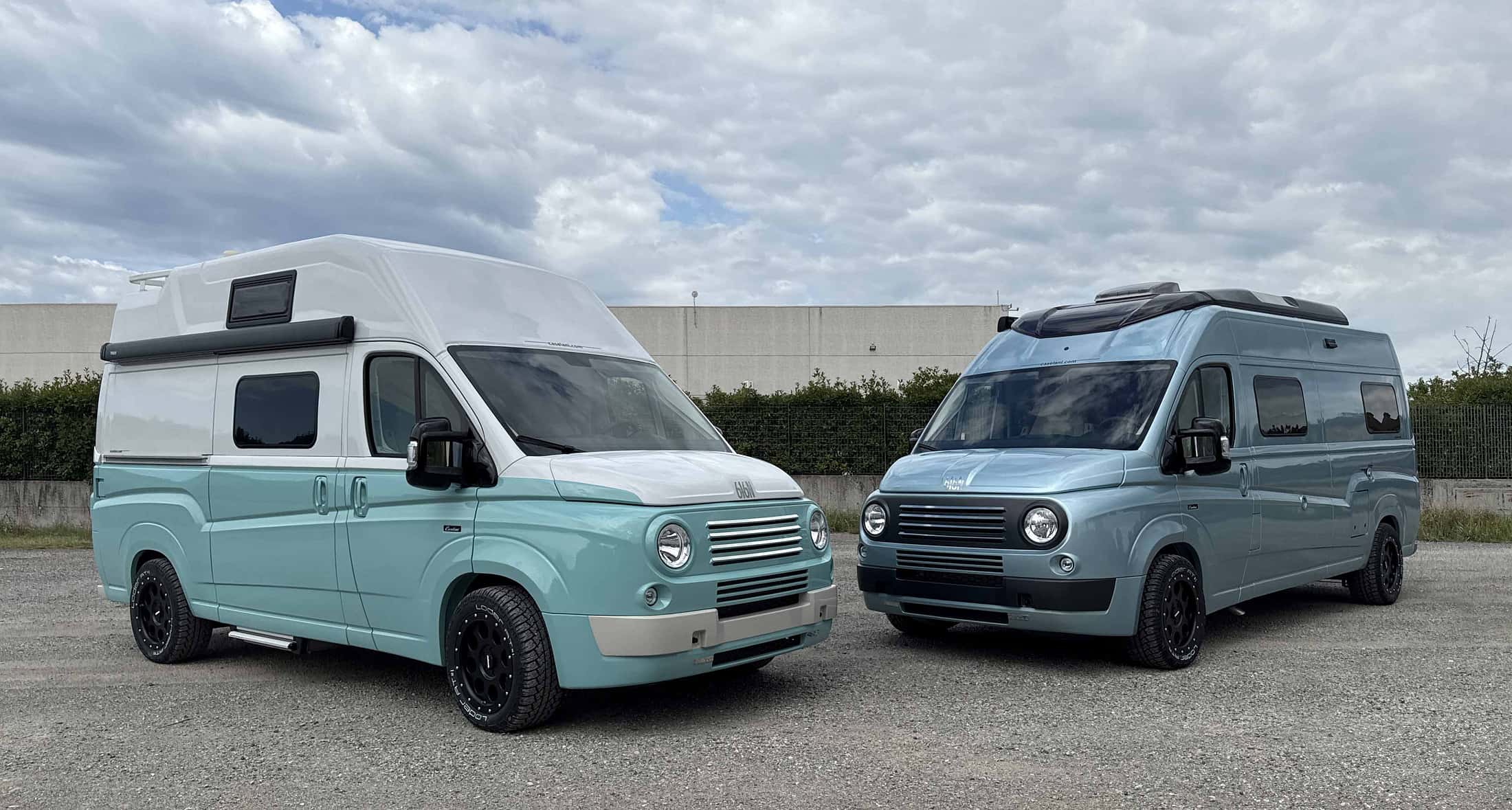 Caselani Oldtimer-Bodykit fr Fiat Ducato: Retro-Optik im Stil des Fiat 616