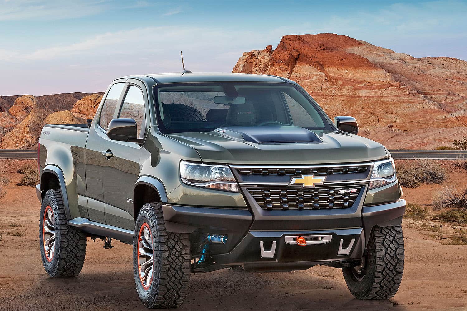 Chevrolet Colorado ZR2-آفرود-فورد-کلرادو-یدک21